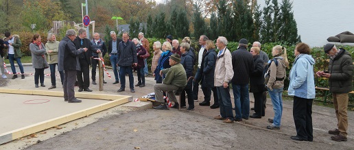 Eröffnung Bouleplatz